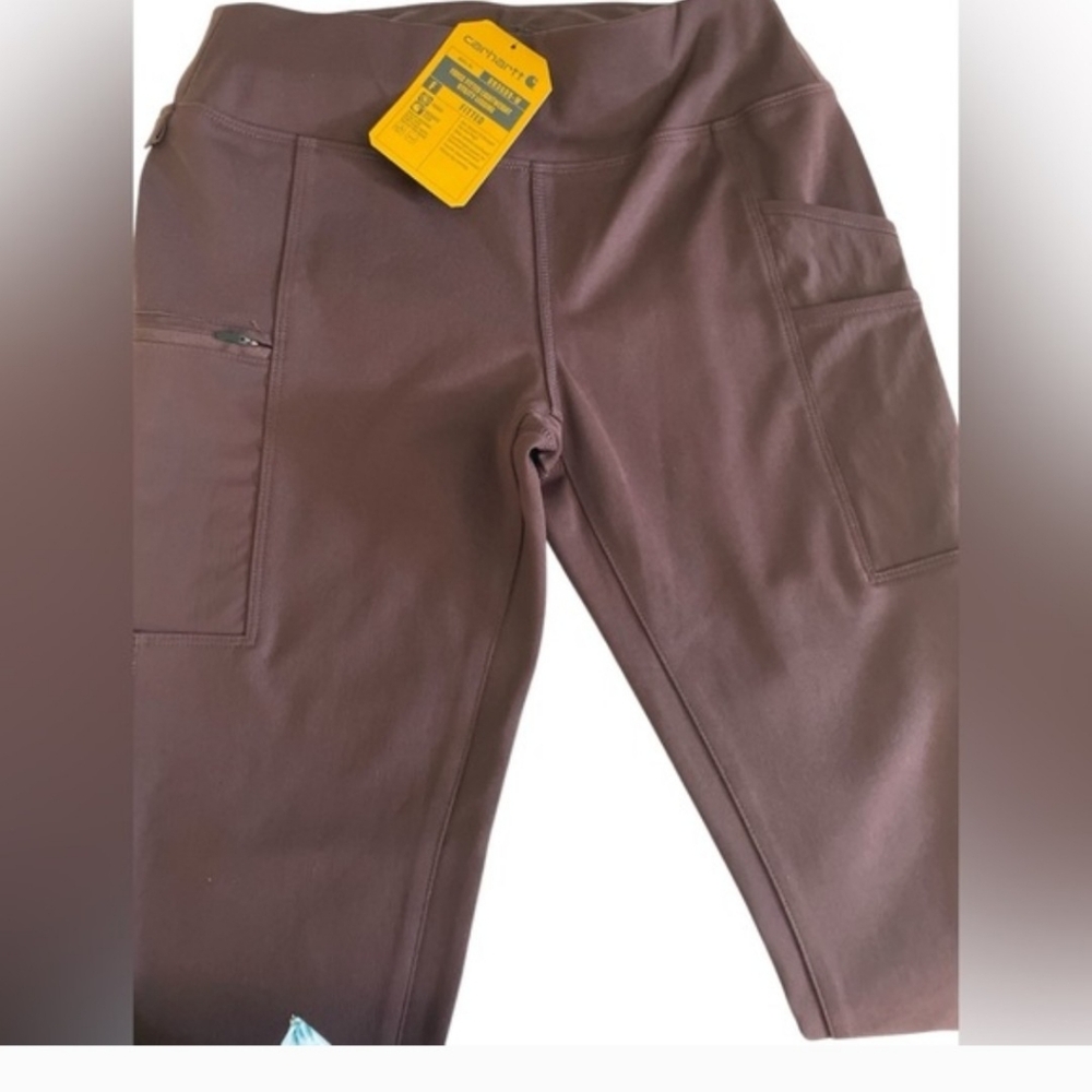 NWT Carhartt Women's  Small Fitted Utility Leggings - Picture 3 of 7